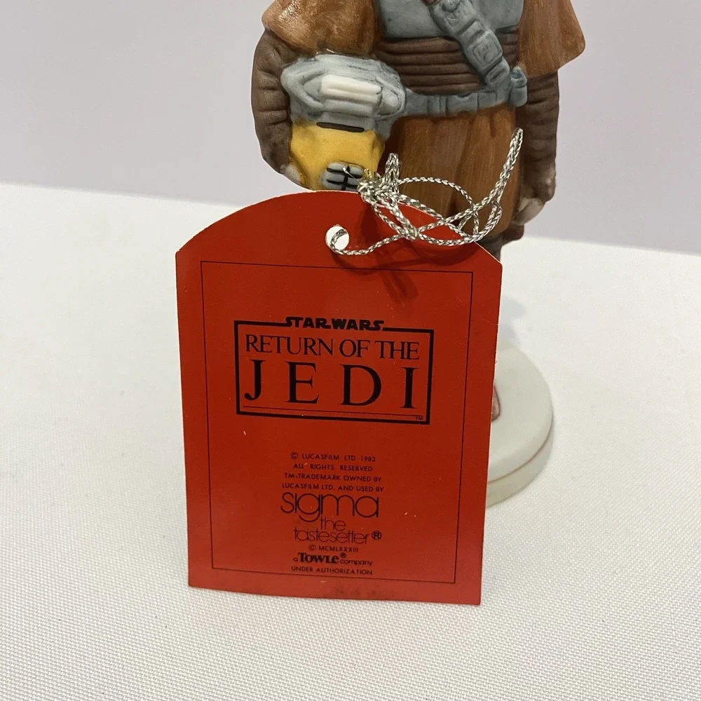 Star Wars Return of the Jedi Princess Leia Porcelain Figurine Hand Painted VTG‎